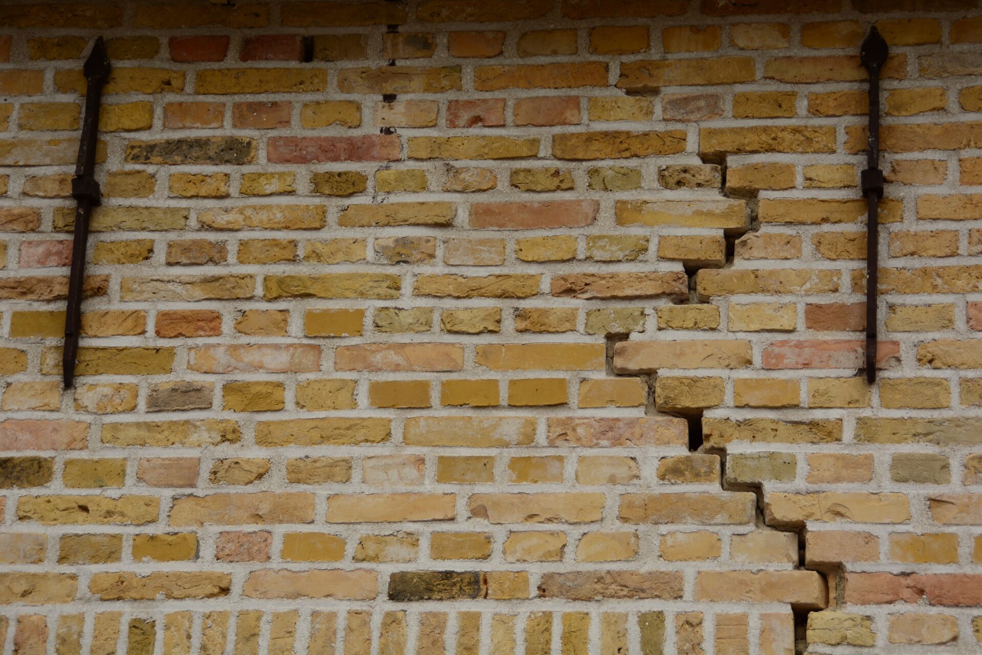 Schade aan muur