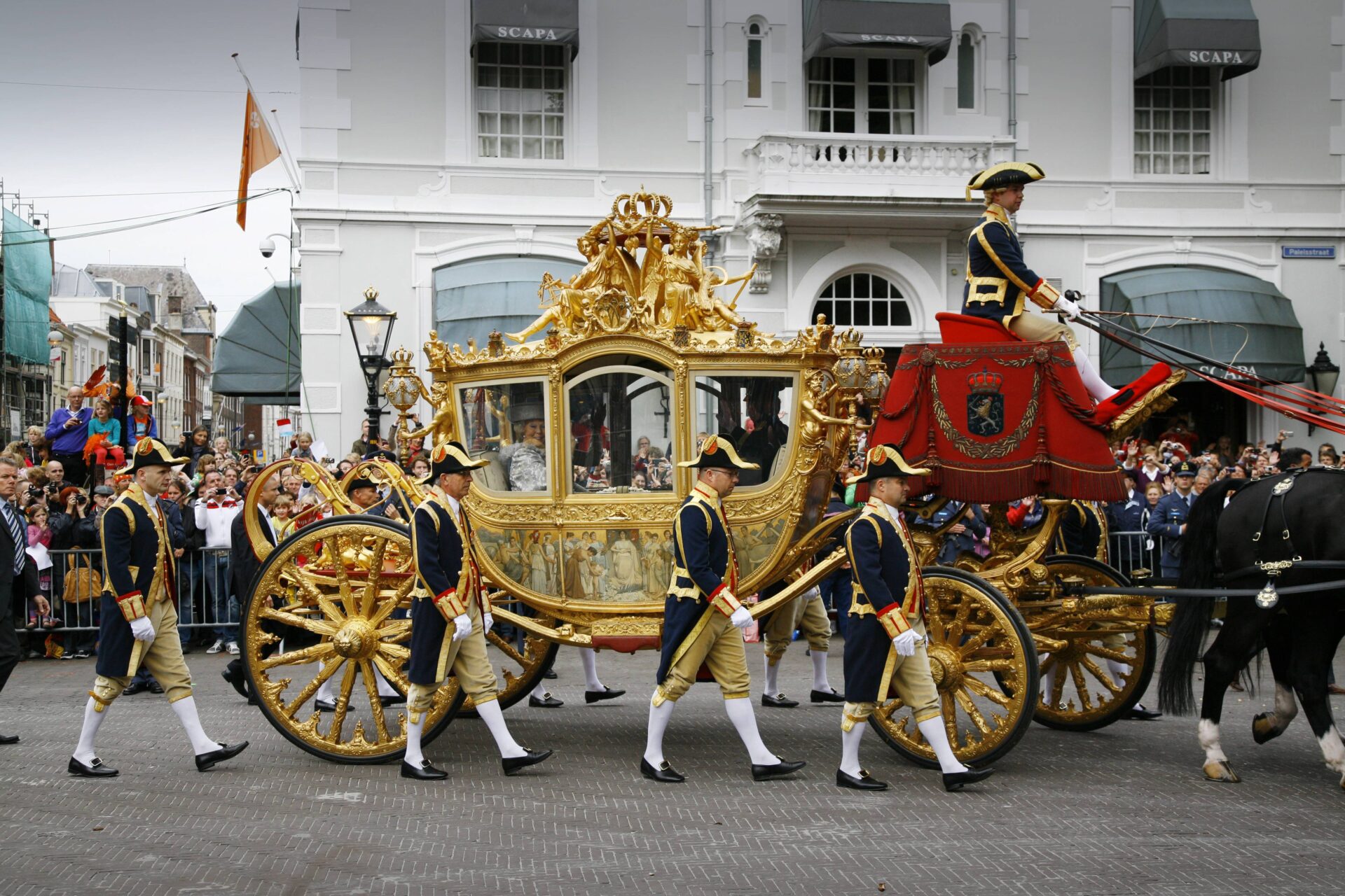 Gouden koets op Prinsjesdag