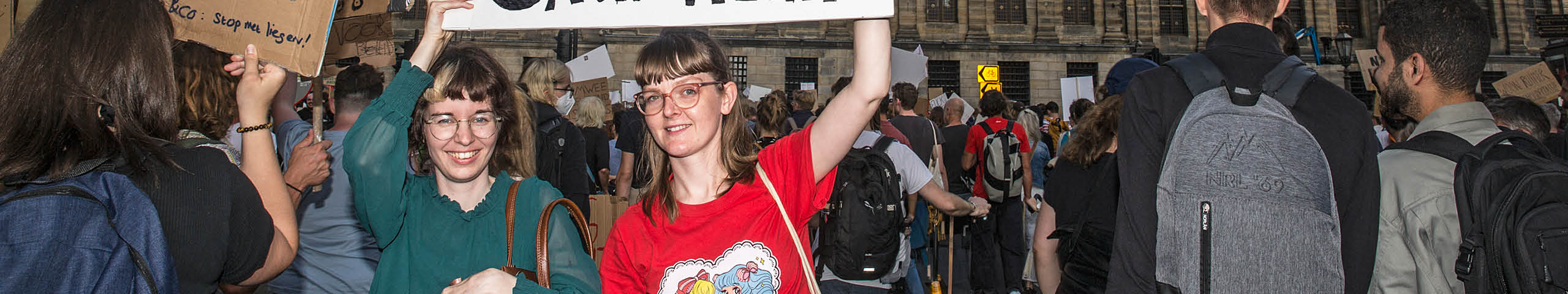 Woonprotest op 10 oktober