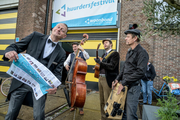 Woonbond Huurdersfestival. Rijtuigenloods Amersfoort, november 2019.